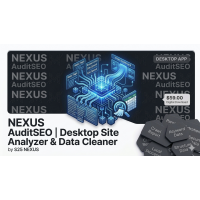 NEXUS AuditSEO | محلل مواقع سطح المكتب ومنظف البيانات